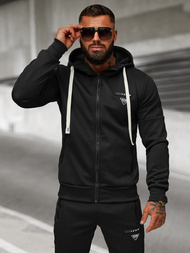 Férfi melegítő együttes fekete OZONEE O/LN11760