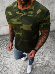 Férfi Póló Zöld OZONEE JS/8T86/29