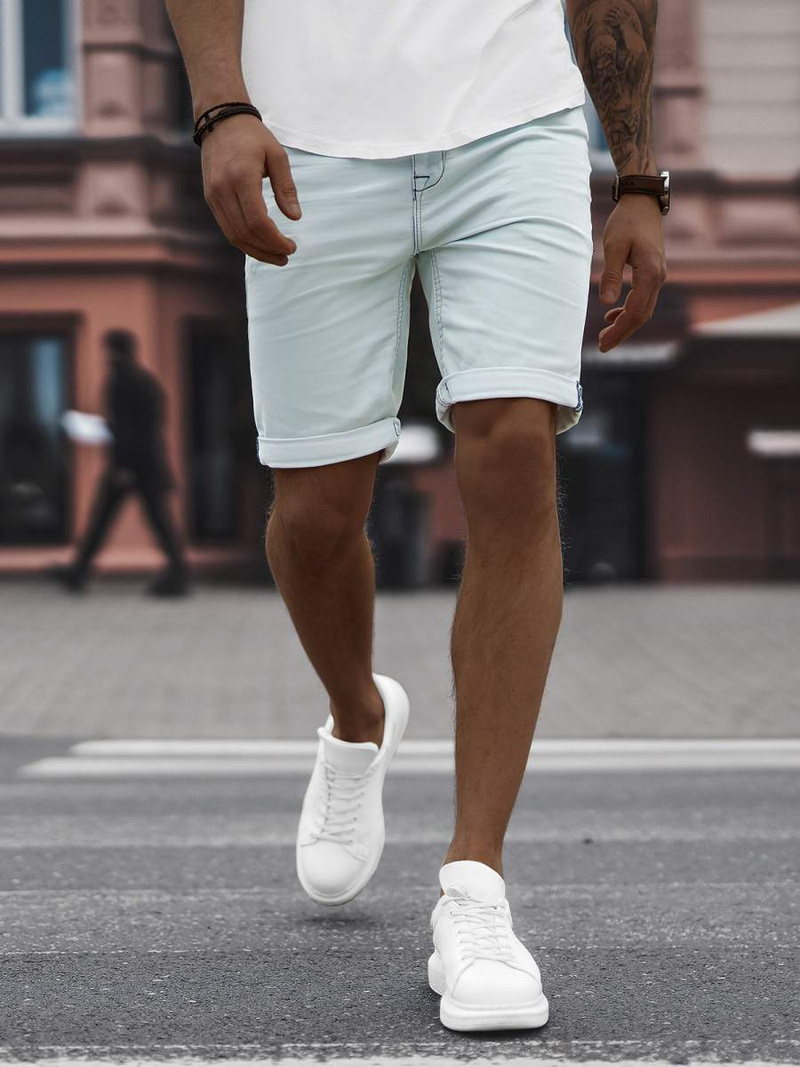 Férfi rövidnadrág Világos-kék OZONEE O/19200Z