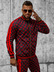 Férfi Melegítő Együttes Fekete-Piros OZONEE O/12136