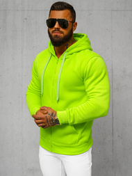 Férfi kapucnis pulóver akvamarin OZONEE JS/2008/72Z 