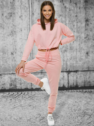 Kétrészes női tréning szett roz Világos-rózsaszín OZONEE O/12108