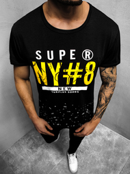 Férfi póló Fekete OZONEE JS/KS2028Z