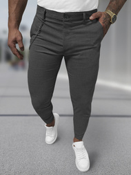 Férfi chino nadrág grafit OZONEE DJ/3300