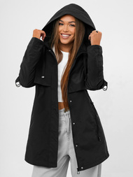 Női kabát fekete OZONEE JS/16M9235/392