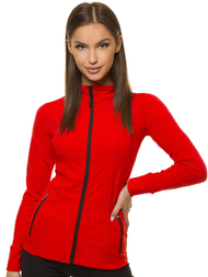 Női Melegítő Felső Piros OZONEE JS/HD151/5