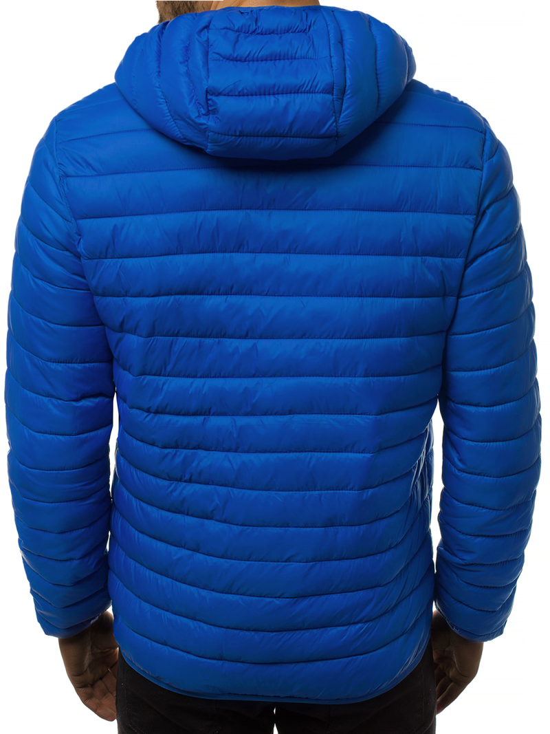 Férfi átmeneti kabát kék OZONEE JS/LY35