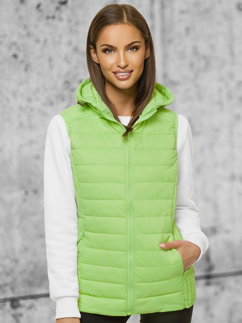 Női Mellény mész OZONEE JS/M23039/156