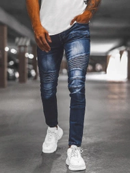 Férfi farmer nadrág kék OZONEE NB/MP0029BZ