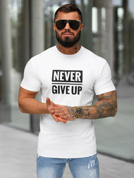 Férfi Póló Fehér OZONEE NB/MT3133