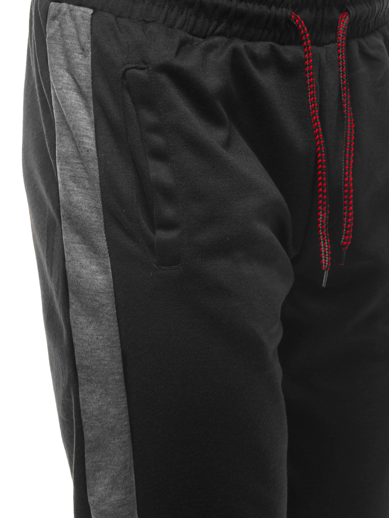 Férfi melegítő nadrág Fekete-grafit OZONEE JS/JZ11003