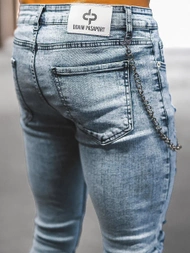 Férfi Farmer Nadrág Világos-Kék OZONEE DP/214