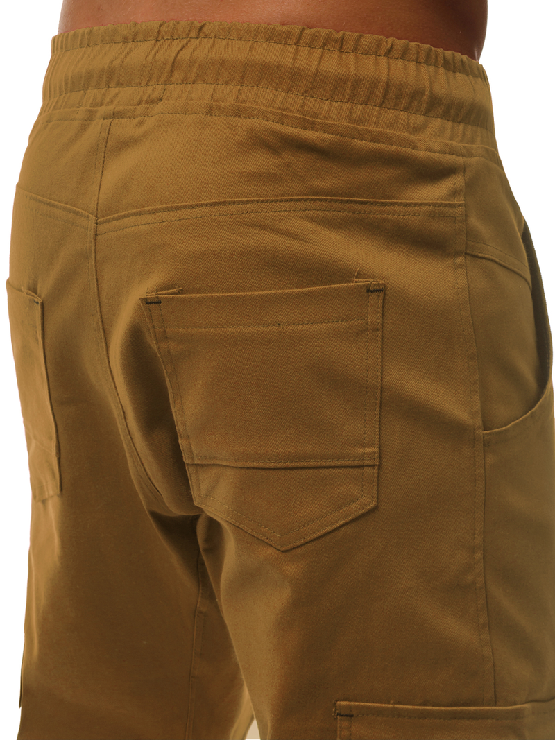 Férfi nadrág jogger camel OZONEE A/404