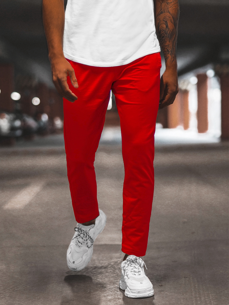 Férfi Melegítő Nadrág Piros B/18203022Z