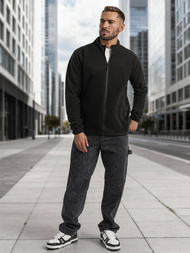 Férfi Melegítő felső Fekete OZONEE JS/HH016/3