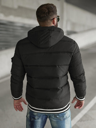 Férfi kabát fekete OZONEE JS/57M7501/392Z