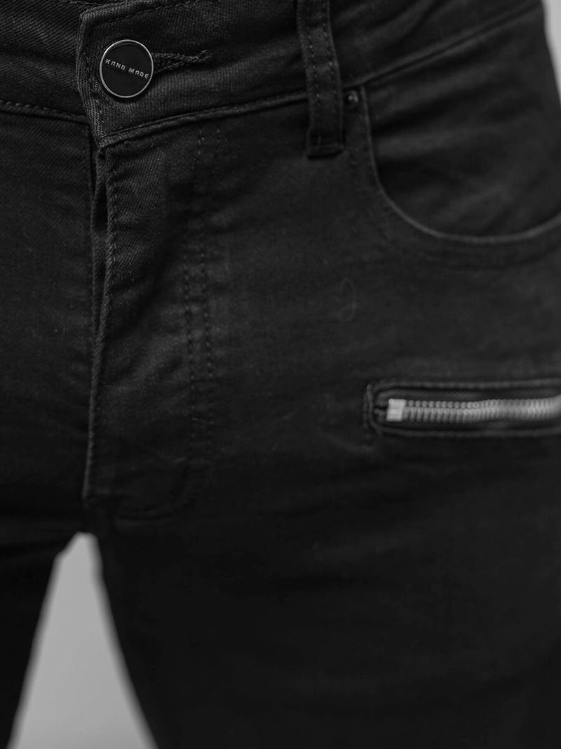 Férfi farmer nadrág fekete OZONEE NB/MP0123N