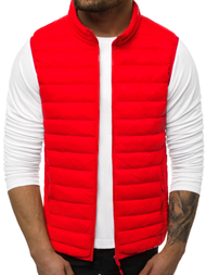 Férfi mellény Piros OZONEE JS/LY32