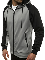 Férfi Melegítő felső Szürke OZONEE JS/88006