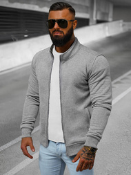 Férfi Pulóver Szürke OZONEE JS/2002Z