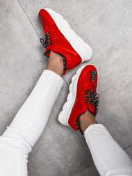Női sneakersek Piros OZONEE G/2021