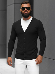 Férfi Pulóver Fekete OZONEE NB/MM6006/4Z