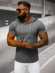 Férfi Póló Grafit OZONEE JS/8T89/5