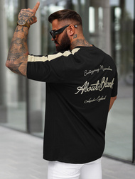 Férfi Póló Fekete OZONEE O/QQ1195