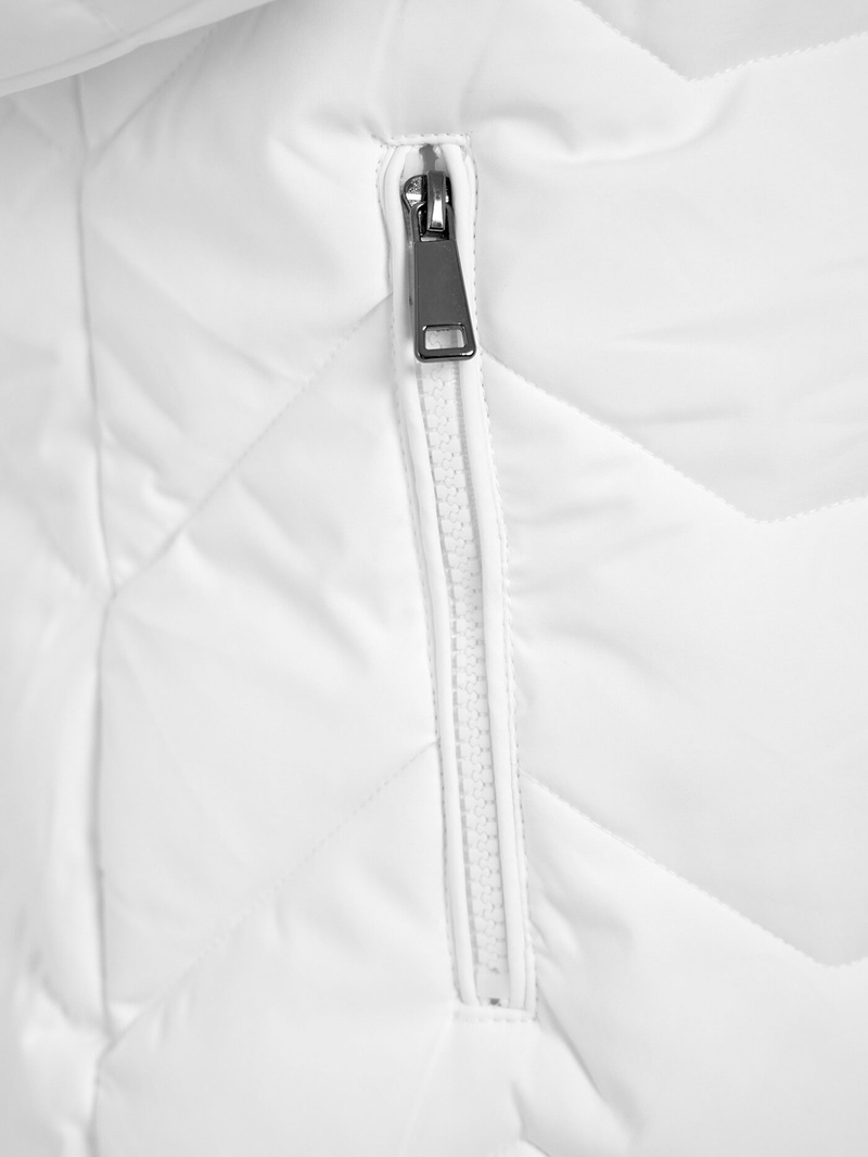 Női téli kabát fehér OZONEE JS/16M9121/281Z