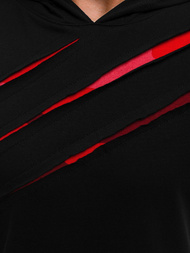 Férfi póló Fekete-Piros OZONEE A/1185Z