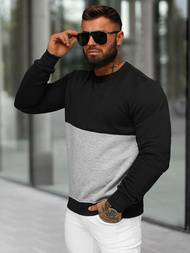 Férfi Melegítő Felső Fekete OZONEE JS/8B1305/3