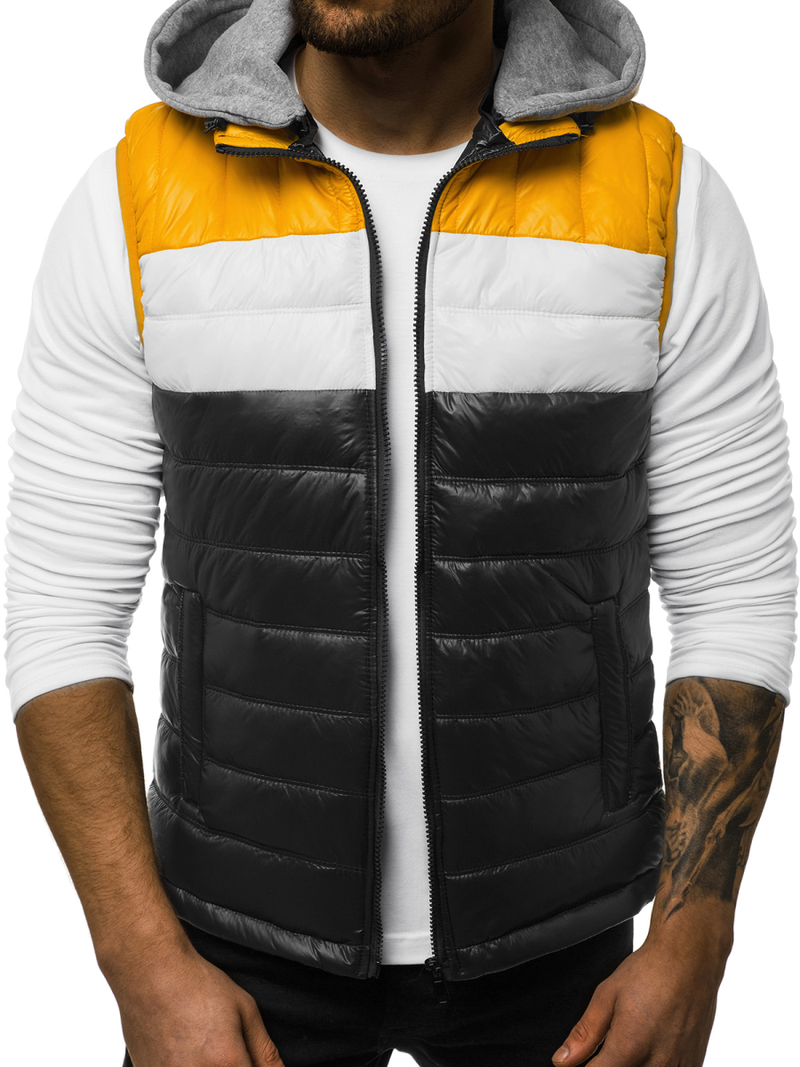 Férfi mellény Fekete OZONEE N/6105