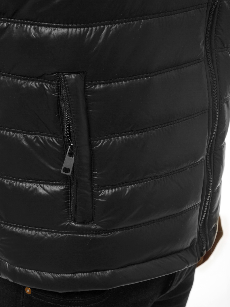 Férfi mellény Fekete OZONEE N/6105