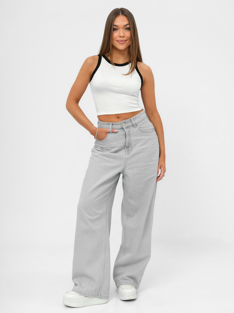 Női felső fehér OZONEE JS/96T672/1