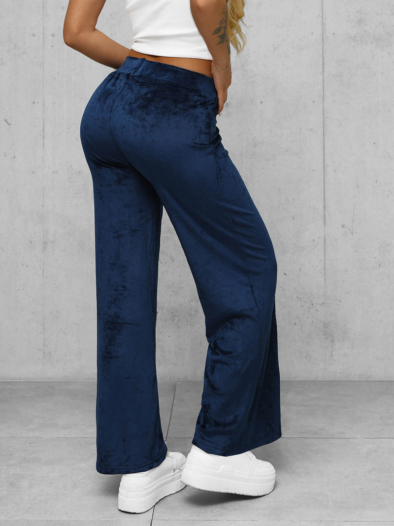 Női velúr nadrágok gránát OZONEE JS/92K531/66