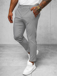 Férfi Chino Nadrág Szürke OZONEE O/1411SP