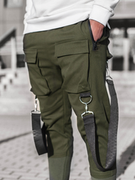 Férfi nadrág jogger Khaki OZONEE G/11133