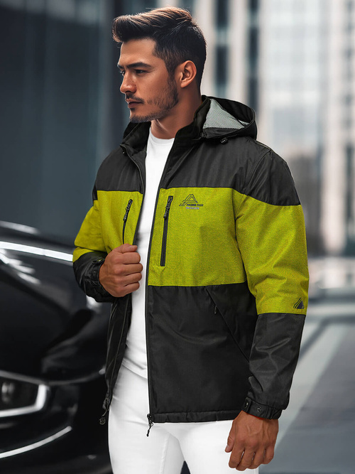 Férfi dzseki fekete OZONEE JS/22M310/392Z