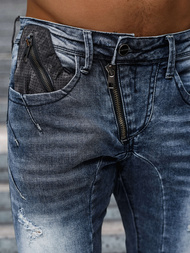 Férfi farmer nadrág kék OZONEE NB/MP0045B