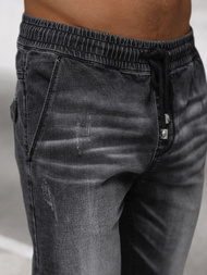 Férfi Nadrág Jogger fekete OZONEE NB/MP0135N