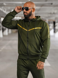 Férfi Szabadidő Együttes Zöld OZONEE JS/8C8117/29Z