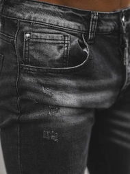 Férfi farmer nadrág fekete OZONEE NB/MP0126N