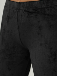 Női Velúr Melegítő Nadrág Fekete OZONEE JS/92K521/3