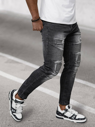 Férfi farmer nadrág fekete OZONEE NB/MP0142N