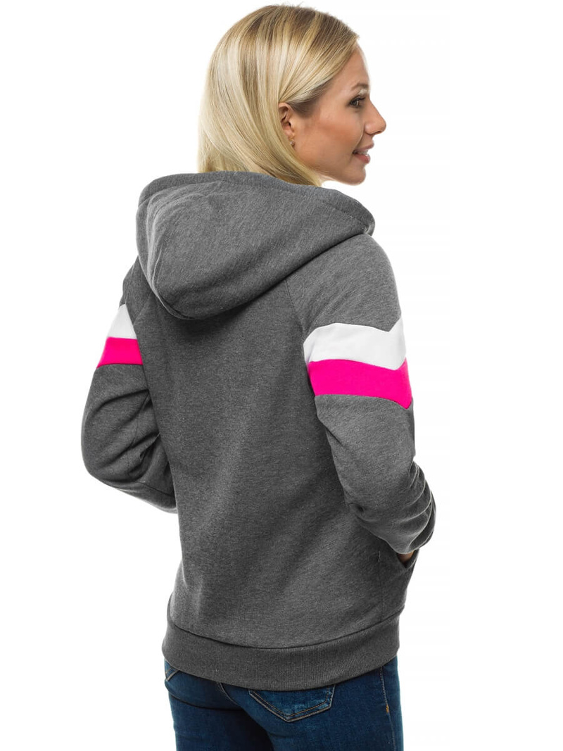 Női Melegítő Felső Grafit OZONEE JS/KSW3004