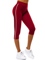 Női leggings Bordó OZONEE JS/1037/B6