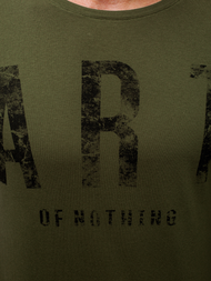 Férfi hosszú ujjú póló Zöld OZONEE O/1292Z 