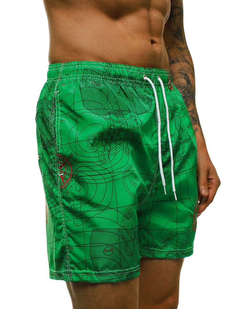 Férfi fürdőnadrág Zöld OZONEE JS/ST073