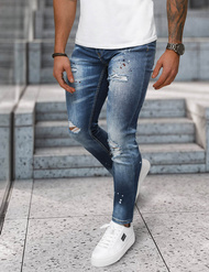 Férfi farmer nadrág sötét-kék OZONEE NB/MP0170BS