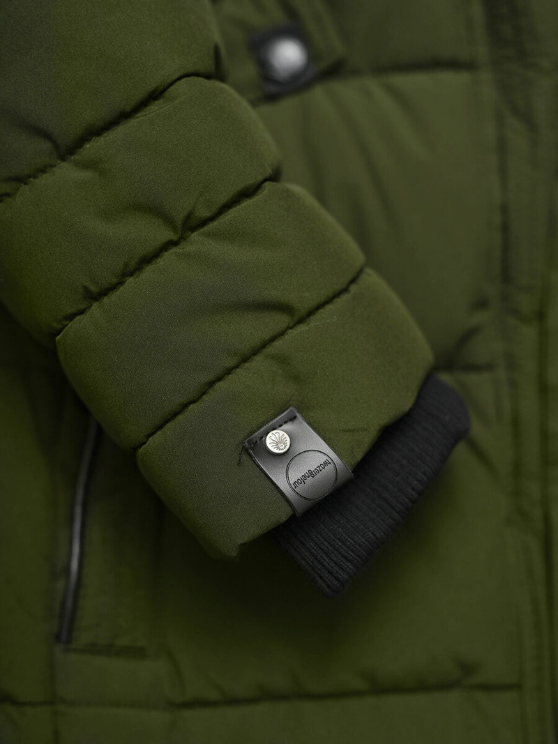 Női téli kabát khaki OZONEE O/W377